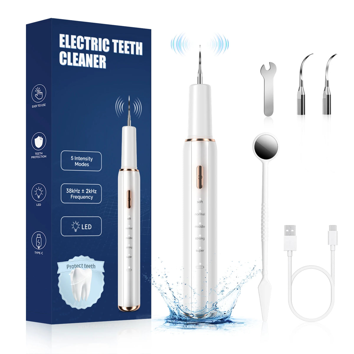 FLÖSEN™ Ultrasonic Electric Teeth Cleaner